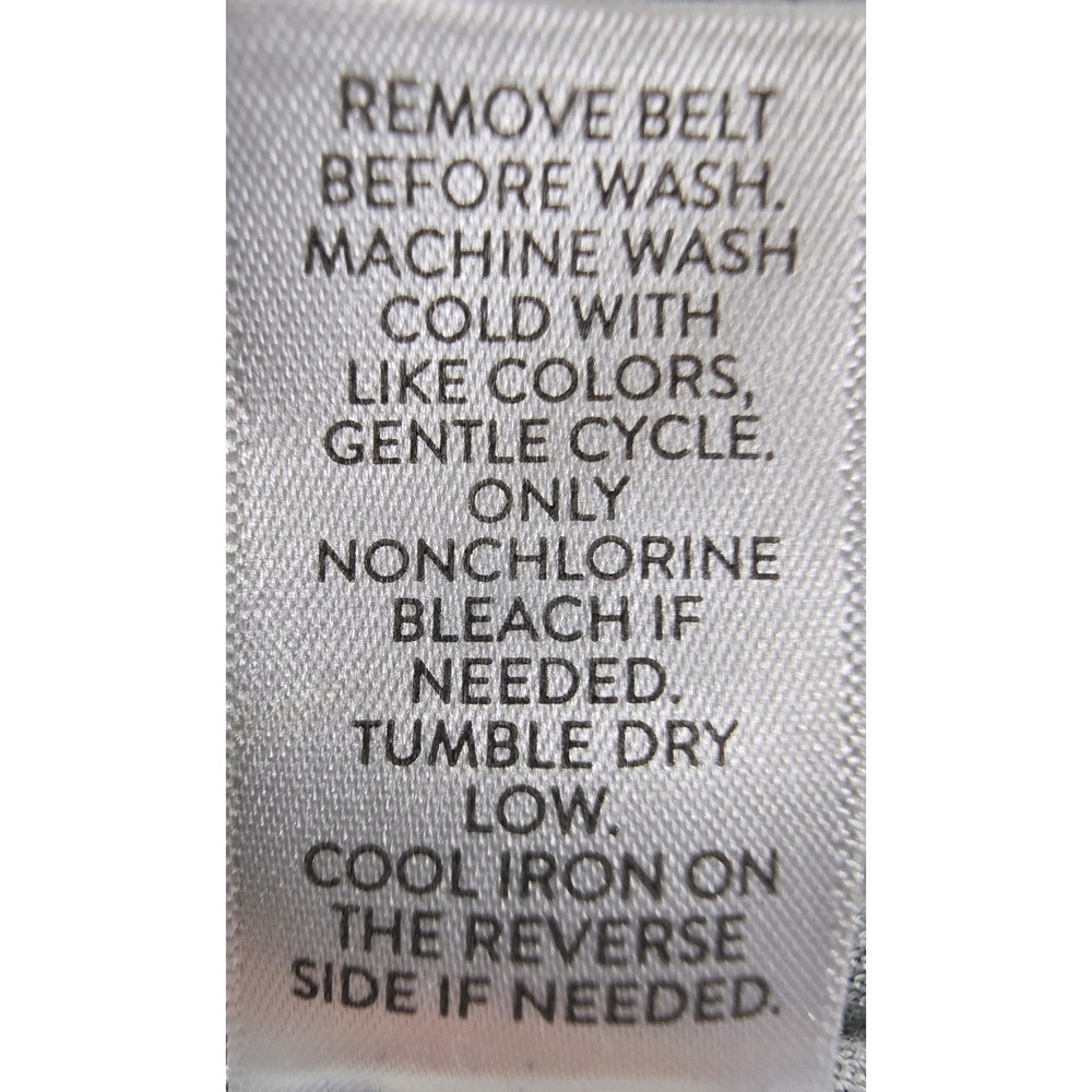 J Jill Sleep Shawl Collar Velour Tie-Waist Robe Pockets Gray XL - Picture 12 of 14